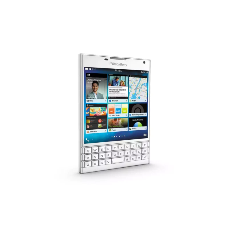 Buy BlackBerry Passport White 32GB in India | 3GB RAM QWERTY 4G