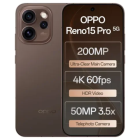 OPPO Reno15 Pro 5G (Dusk Brown, 12GB RAM, 512GB Storage)