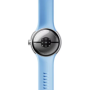 Google Pixel Watch 2 41mm Wi-Fi (Polished Silver Aluminium Case, Obsidian Active Band)