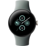 Google Pixel Watch 2 41mm Wi-Fi (Champagne Gold Aluminium Case, Obsidian Active Band)