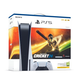 Sony Playstation 5 Cricket Bundle - Disc Edition with Ultra High Speed SSD (White) Sony Playstation 5 Cricket Bundle - Disc Edition with Ultra High Speed SSD (White)