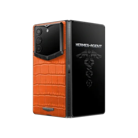 VERTU AlphaFold Alligator Skin - Luxury AI Foldable Phone (Radiant Phoenix)