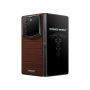 VERTU AlphaFold Alligator Skin - Luxury AI Foldable Phone (Amber Brown)