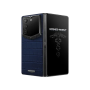 VERTU AlphaFold Alligator Skin - Luxury AI Foldable Phone (Navy Blue)