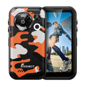 FOSSiBOT F116 Pro 5G Rugged Smartphone – Orange, 12GB RAM, 256GB Storage