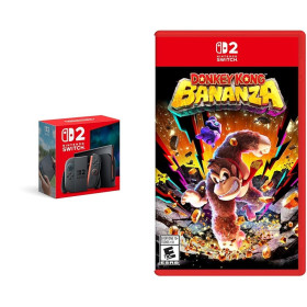 Nintendo Switch 2 Donkey Kong Bananza Bundle – Console + Full Game