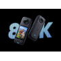 Insta360 X4 Starter Bundle – 8K 360° Action Camera with Extra Battery & Invisible Selfie Stick