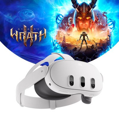 Meta Quest 3 512GB — Breakthrough Mixed Reality — Powerful Performance — Asgard’s Wrath 2 Bundle