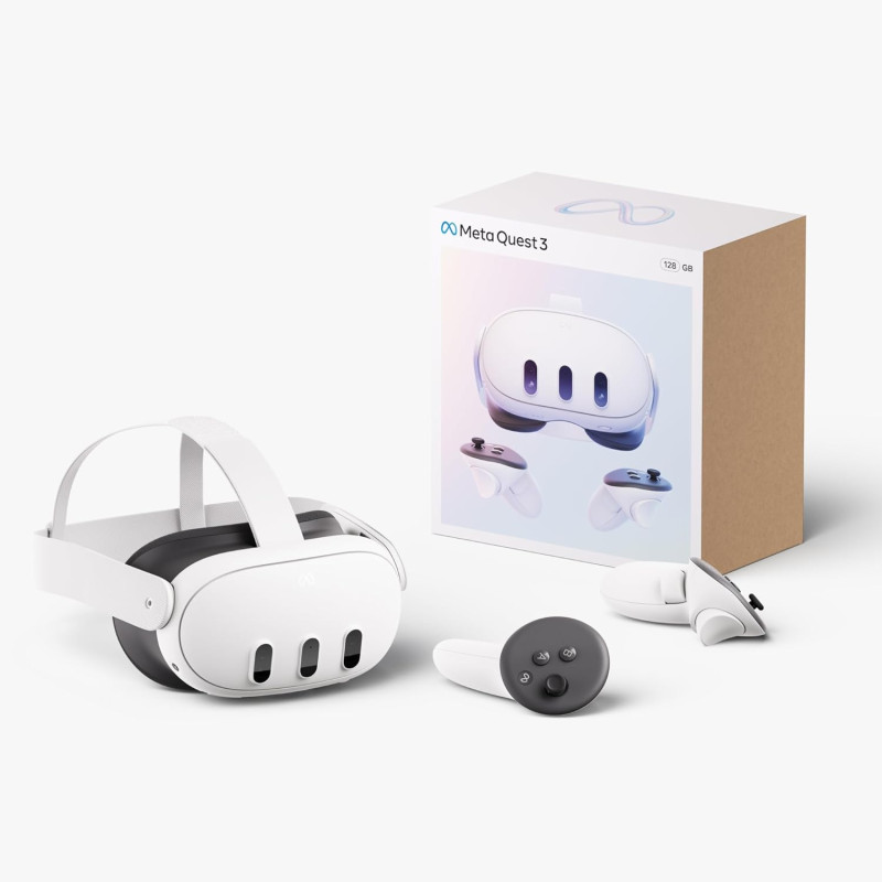 Meta Quest 3 512GB — Breakthrough Mixed Reality — Powerful 