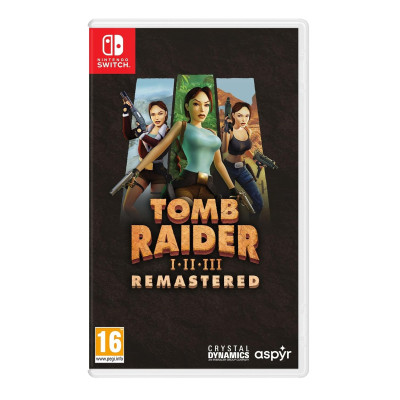Tomb Raider I-III Remastered Starring Lara Croft for Nintendo Switch