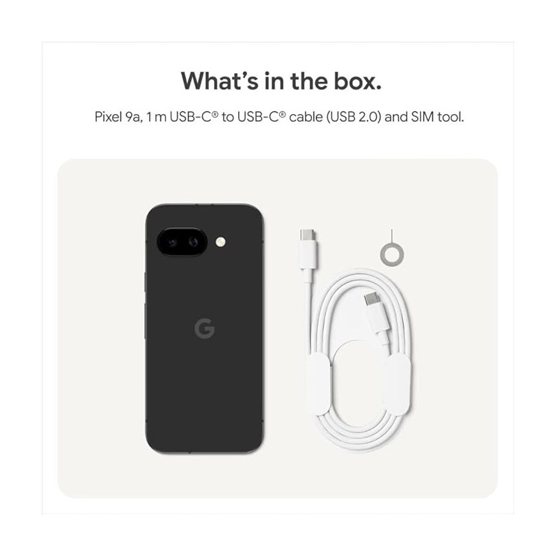 新品 Google Pixel 9a Obsidian 未開封 Google Pixel 9a Obsidian 5G with Tensor G4 & Gemini AI