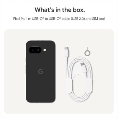 Google Pixel 9a Obsidian 5G with Tensor G4 & Gemini AI