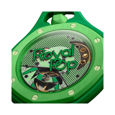 AP x Swatch Royal Pop Green Eight Pocket Watch