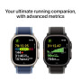 Apple Watch Ultra 3 GPS + Cellular 49mm Black Titanium Case with Black Alpine Loop – Medium