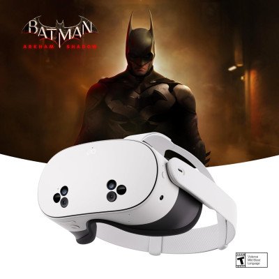 Meta Quest 3S 128GB —  All-in-One Headset —  Batman Arkham Shadow Bundle