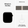 Apple Watch Series 12 GPS + Cellular 46mm Titanium Case with Natural Milanese Loop, M/L