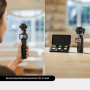 DJI Osmo Pocket 4P Vlog Combo 4K Gimbal Camera with DJI Mic Mini 2, Fill Light & Wide-Angle Lens