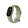 Google Fitbit Edge Smart Fitness Tracker (Satin Pyrite Case, Olive Active Band)