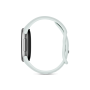 Google Fitbit Edge Smart Fitness Tracker (Satin Silver Case, Fog Active Band)