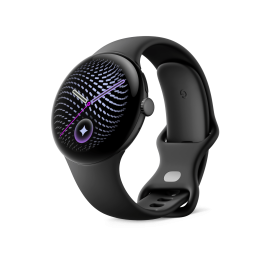 Google Pixel Watch 5 45mm (Matte Black Aluminium Case / Obsidian Active Band)