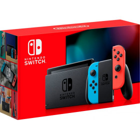 Nintendo - Switch 32GB Console - Neon Red/Neon Blue Joy-Con Nintendo - Switch 32GB Console - Neon Red/Neon Blue Joy-Con