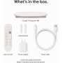 Google TV Streamer 4K -  Voice Search Remote - 4K HDR - Smart Home Control - 32 GB of Storage - Porcelain ( Open Box)
