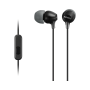 Sony MDR-EX15AP Wired In-Ear Earphones with Mic (Black)