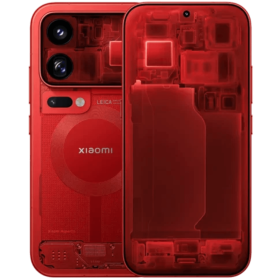 Xiaomi 18 Pro Max 5G (Transparent Red Limited Edition, 16GB RAM, 1TB Storage)