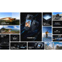 insta360 X3 Action Camera, 1/2" Sensor, 5.7K 360 Capture, Optical Zoom 3X, 72 MP 360 Photo, 4K Single Lens Mode, Black