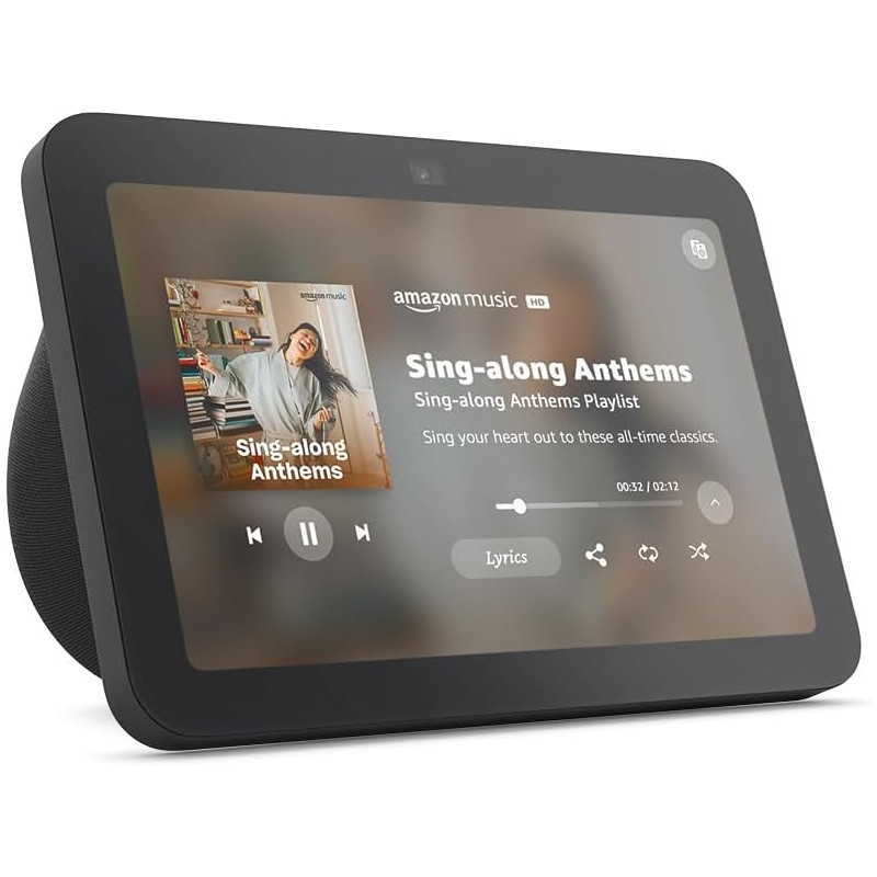 Amazon Echo Show 8 (newest model), With Spatial Audio, Smart