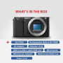 Sony Alpha ZV-E10L 24.2 Mega Pixel Interchangeable-Lens Mirrorless vlog Camera 4K Movie Recording with 16-50mm lens (Black)