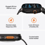 Apple Watch Ultra 2 [GPS + Cellular 49 mm] Smartwatch,Black Titanium Case with Black Trail Loop-S/M.