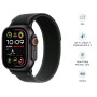 Apple Watch Ultra 2 [GPS + Cellular 49 mm] Smartwatch,Black Titanium Case with Black Trail Loop-S/M.