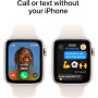 Apple Watch SE (2nd Gen) GPS + Cellular 40mm Smartwatch with Starlight Aluminium Case with Starlight Sport Band - M/L.