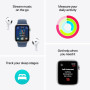 Apple Watch SE (2nd Gen) GPS + Cellular 40mm Smartwatch with Starlight Aluminium Case with Starlight Sport Band - M/L.