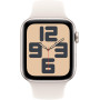 Apple Watch SE (2nd Gen) GPS + Cellular 40mm Smartwatch with Starlight Aluminium Case with Starlight Sport Band - M/L.