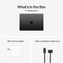Apple 14″ MacBook Pro (M4, Space Black, 16GB Unified RAM, 512GB SSD)