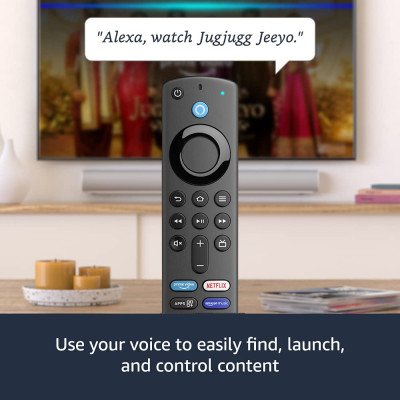 Fire TV Stick 4K Max (Wi-Fi 6, Alexa Voice Remote) | Best Price India