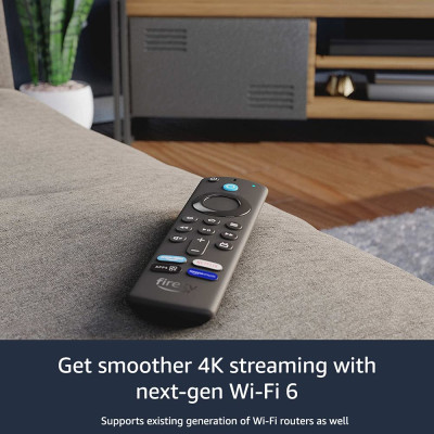 Fire TV Stick 4K Max (Wi-Fi 6, Alexa Voice Remote) | Best Price India