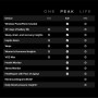 WHOOP 5.0 Peak - Health and Fitness Tracker - 12-Month Membership - Obsidian