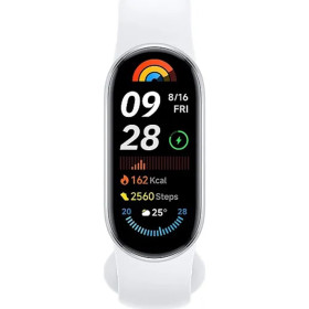 Xiaomi Mi Band 9 -1.62" Amoled Display | 233 mAh Battery | Up to 21 Days of Battery Life (Glacier Silver)