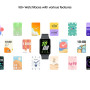 Samsung Galaxy Fit3 Smartwatch Gray | 40.9mm AMOLED Fitness Tracker IP68