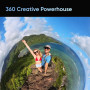 Insta360 X3 Action Camera, 1/2" Sensor, 5.7K 360 Capture, 72 MP 360 Photo, 4K Single Lens Mode