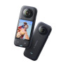 Insta360 X3 Action Camera, 1/2" Sensor, 5.7K 360 Capture, 72 MP 360 Photo, 4K Single Lens Mode