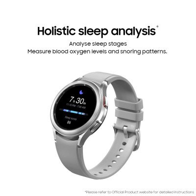Samsung Galaxy Watch4 Bluetooth(44mm, Black, Compatible with Android only)  : : Electronics