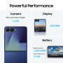 Samsung Galaxy Z Flip7 5G Smartphone with Galaxy AI (Blue Shadow, 12GB RAM, 256GB Storage)