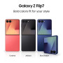 Samsung Galaxy Z Flip7 5G Smartphone with Galaxy AI (Coralred 12GB RAM, 256GB Storage)