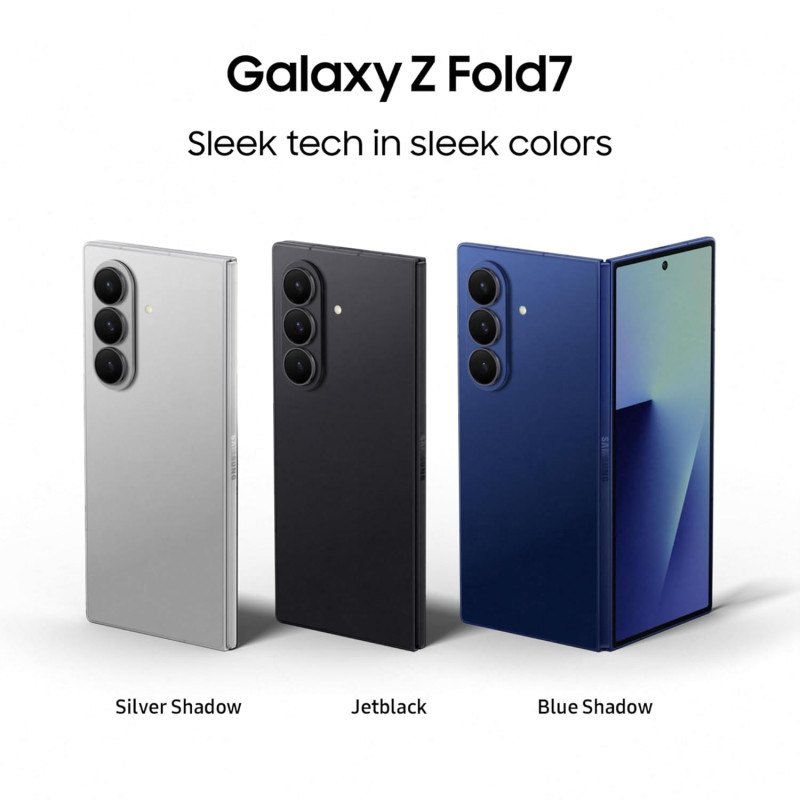 Samsung Galaxy Z Fold7 Jet Black | 12GB RAM 512GB | Foldable