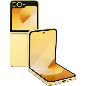 Samsung Galaxy Z Flip6 5G AI Smartphone (Yellow, 12GB RAM, 256GB Storage)
