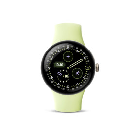 Google Pixel Watch 4 (Champagne Gold Aluminium Case / Lemongrass Active Band) 41MM